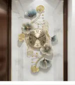 Flowers Creative Vintage Clock Home tag1