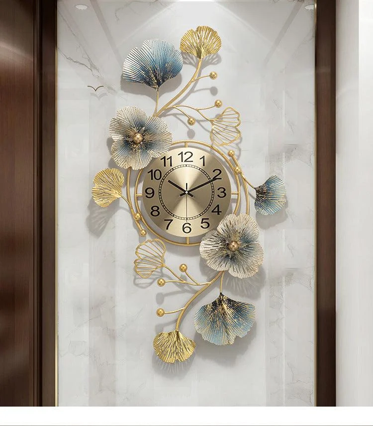 Flowers Creative Vintage Clock Home -  - #tag1#