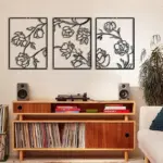 Flowers Metal Wall Art