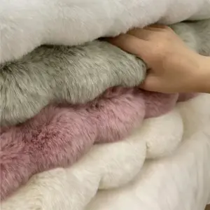 Fluffy & Super Soft Plush Nordic Round Shaggy Rug - White, Beige, Ivory, Sage Green & Grey