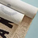Fluffy Bathroom Bathmat Rug tag1