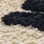 Fluffy Bathroom Bathmat Rug tag1