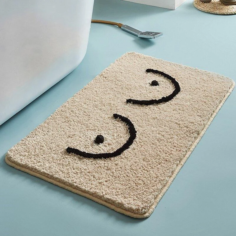 Fluffy Bathroom Bathmat Rug -  - #tag1#