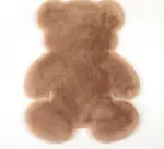 Fluffy Bear Rug Mat