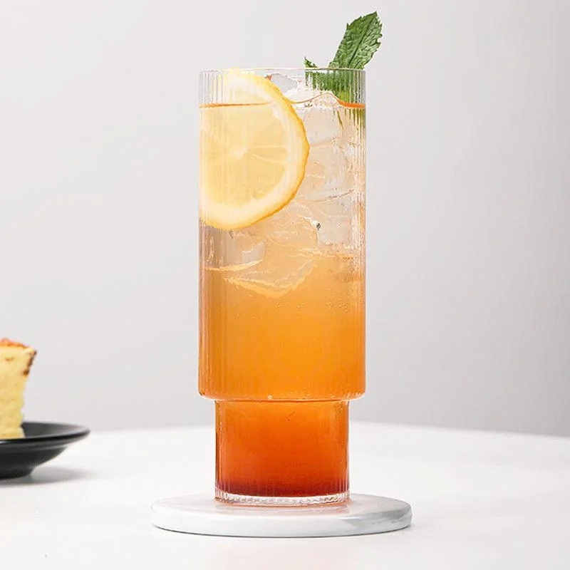 Fluted Glass Dessert Tall Glass -  - #tag1#