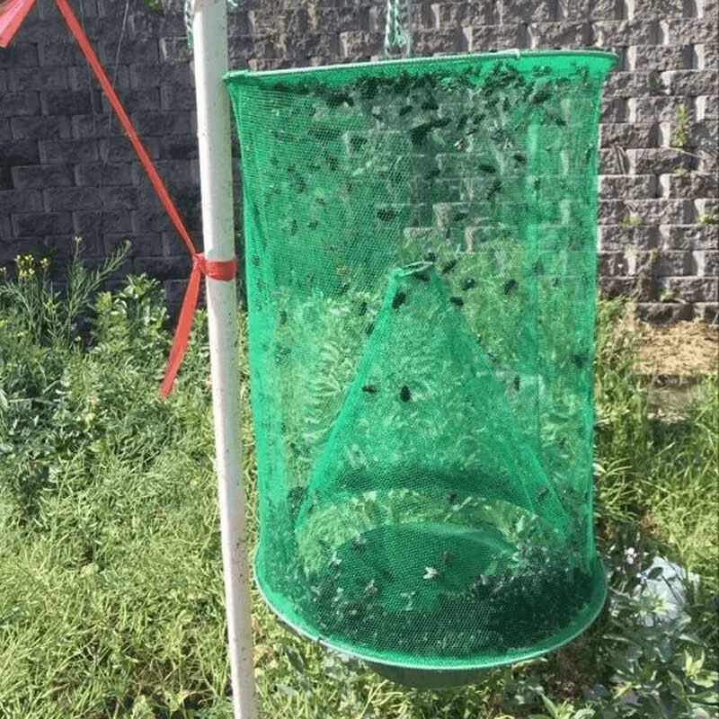 Fly Catcher - Fly Killer - Reusable Net - Garden Insect Control -  - #tag1#