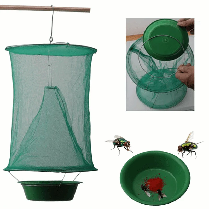 Fly Catcher - Fly Killer - Reusable Net - Garden Insect Control -  - #tag1#