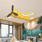 Fly into Imagination Cartoon Aircraft LED Chandelier Light