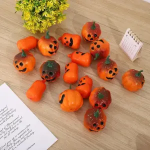 Foam Simulation Pumpkin Smiley Face Halloween Decorations