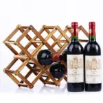 FoldableWoodenWineBottleRack Homeko2