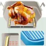 Foldable Air Fryer Silicone Baking Tray tag1