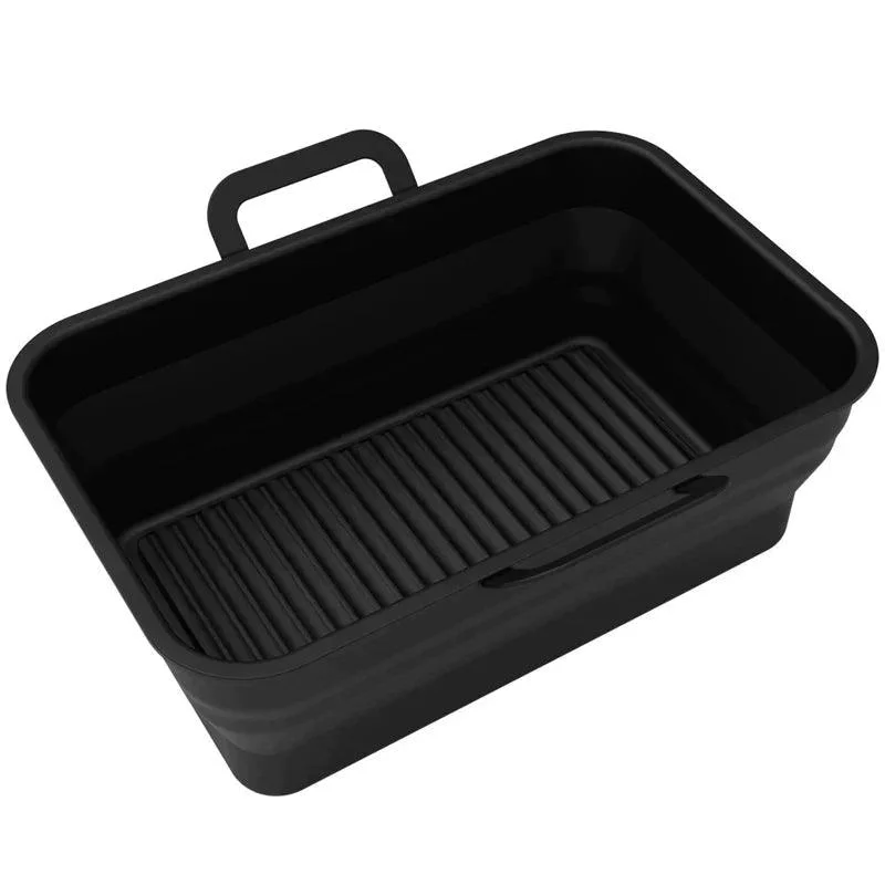 Foldable Air Fryer Silicone Baking Tray -  - #tag1#