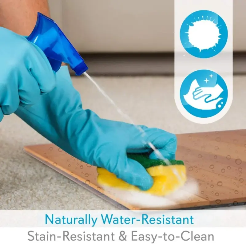 Foldable Bamboo Bath Mat tag1