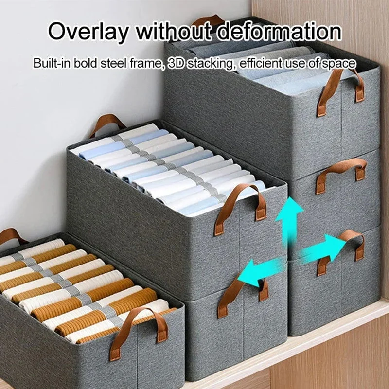 Foldable Closet Storage Box -  - #tag1#