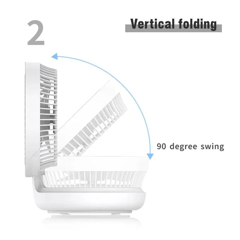 Foldable Desktop Fan -  - #tag1#
