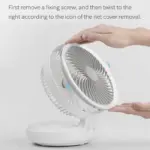 Foldable Desktop Fan tag1