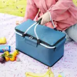Foldable Insulated Picnic Basket