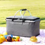 Foldable Insulated Picnic Basket