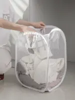 Foldable Laundry Basket Organizer tag1
