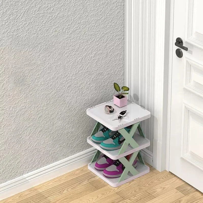 Foldable Multi-Layer Shoe Rack, Shoe Storage Shelf Organizer -  - #tag1#