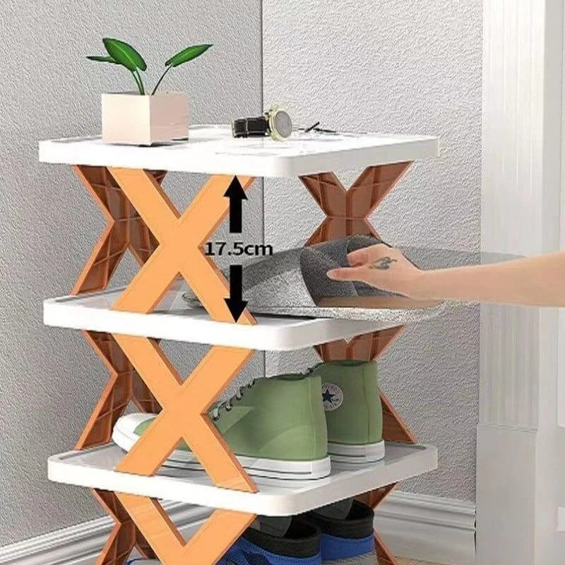 Foldable Multi-Layer Shoe Rack, Shoe Storage Shelf Organizer -  - #tag1#