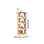 Foldable Multi Layer Shoe Rack Shoe Storage Shelf Organizer tag1