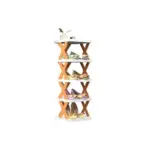 Foldable Multi Layer Shoe Rack Shoe Storage Shelf Organizer tag1