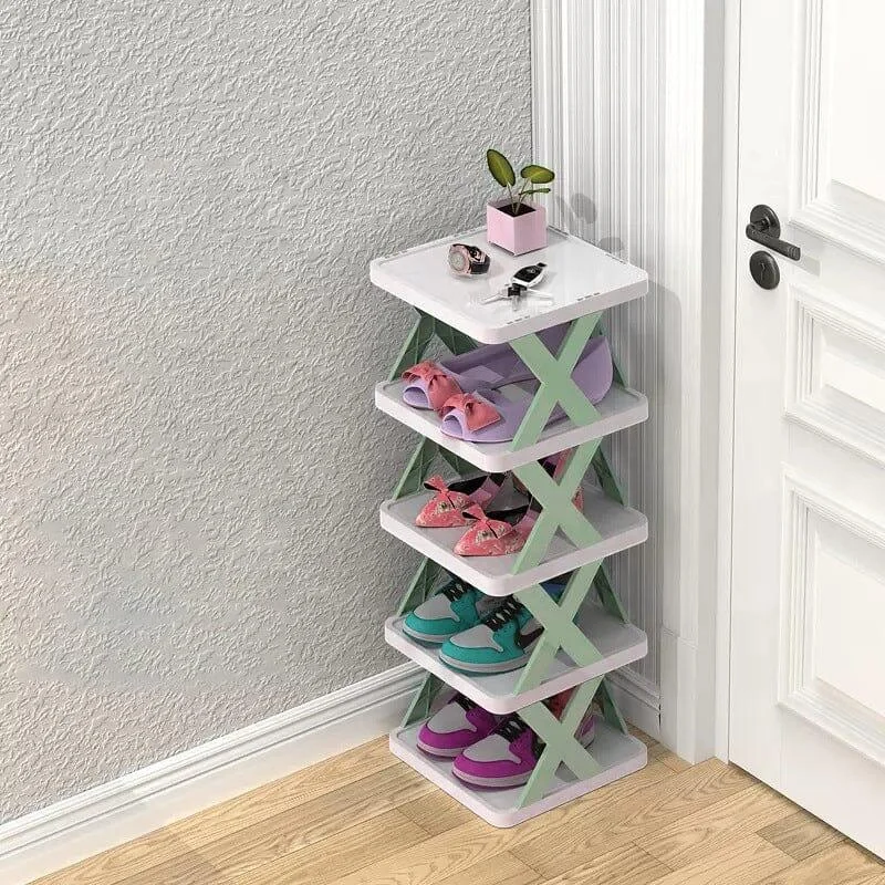 Foldable Multi-Layer Shoe Rack, Shoe Storage Shelf Organizer -  - #tag1#