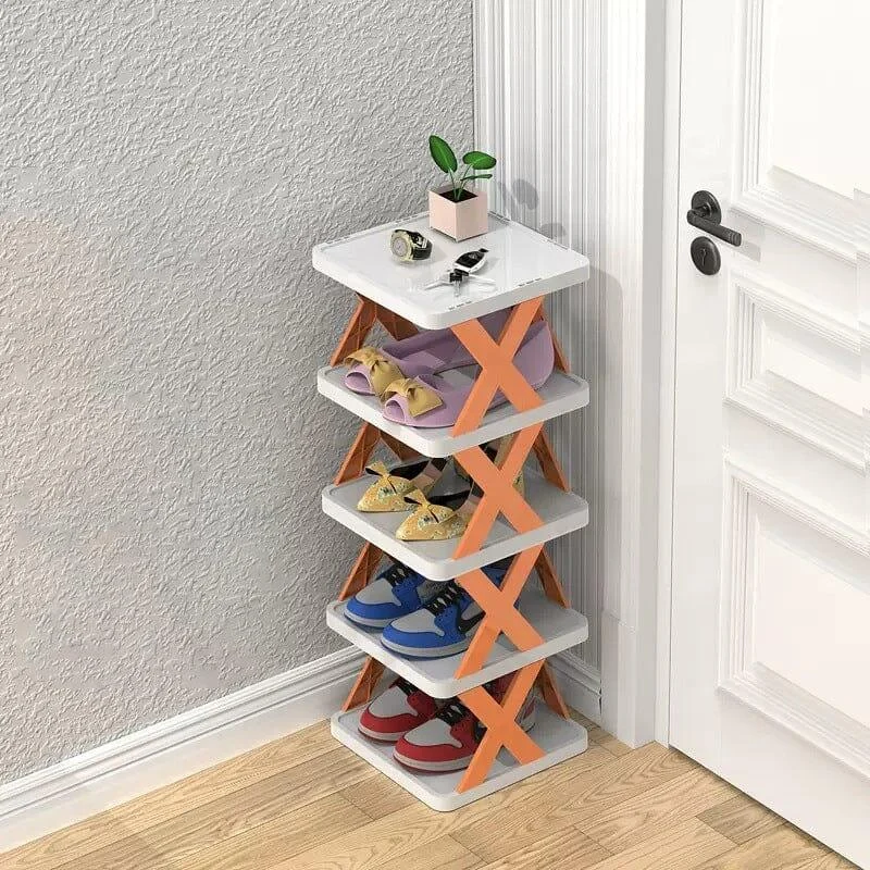 Foldable Multi-Layer Shoe Rack, Shoe Storage Shelf Organizer -  - #tag1#