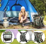Foldable Stool Backpack