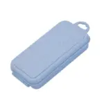 Foldable Wheat Straw Cutlery Set With Storage Box tag1