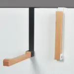 Foldable Wood Over The Door Hooks tag1