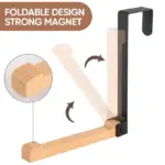 Foldable Wood Over The Door Hooks tag1