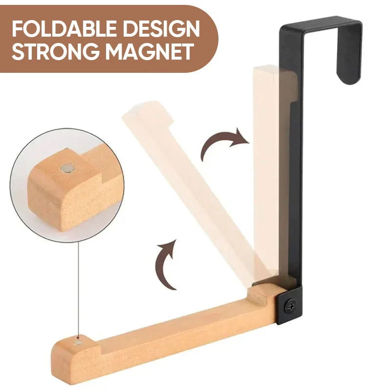 Foldable Wood Over The Door Hooks -  - #tag1#