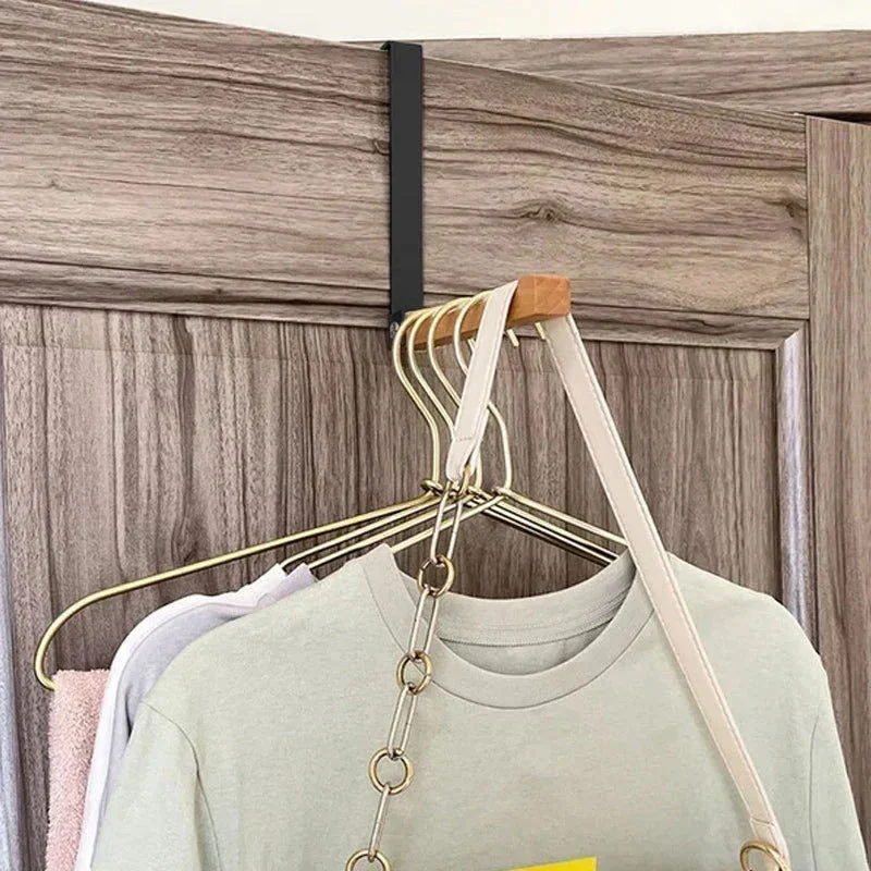 Foldable Wood Over The Door Hooks -  - #tag1#