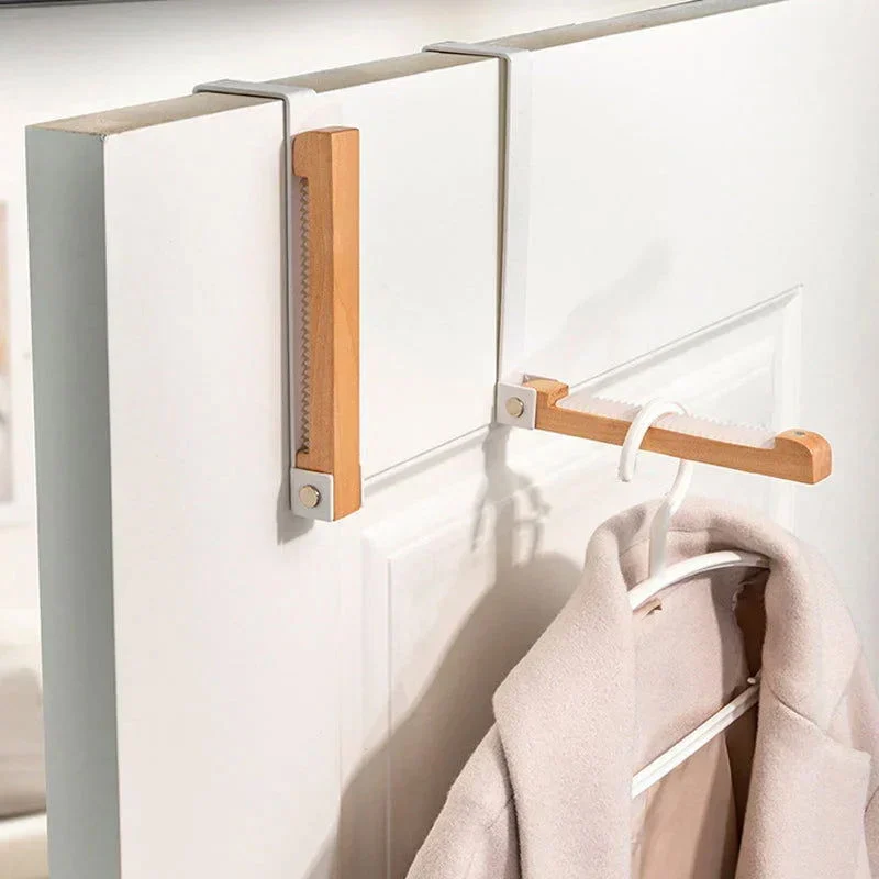 Foldable Wood Over The Door Hooks -  - #tag1#
