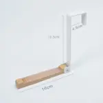 Foldable Wood Over The Door Hooks tag1
