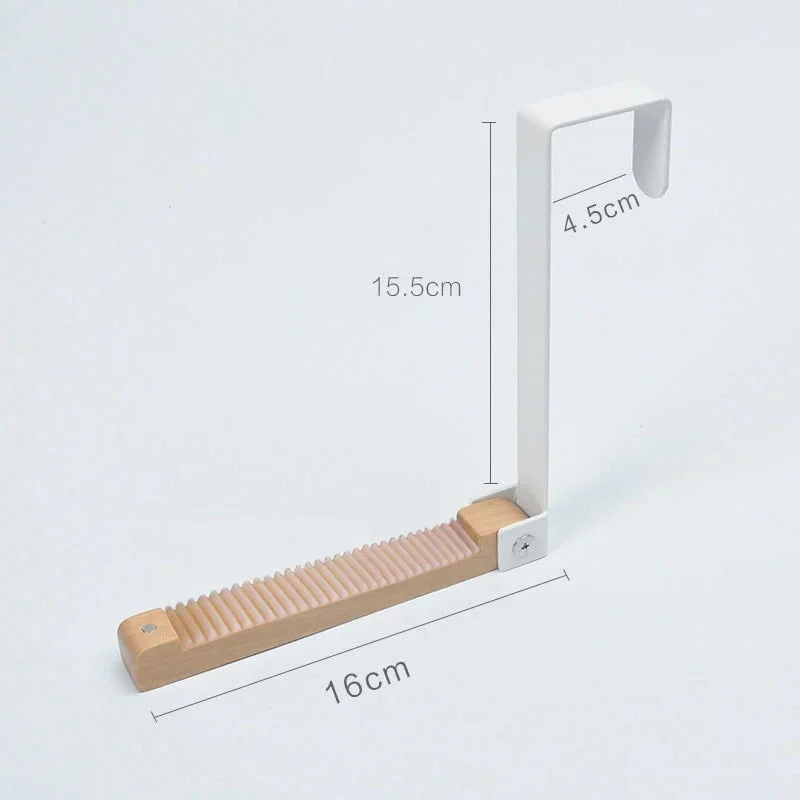 Foldable Wood Over The Door Hooks -  - #tag1#