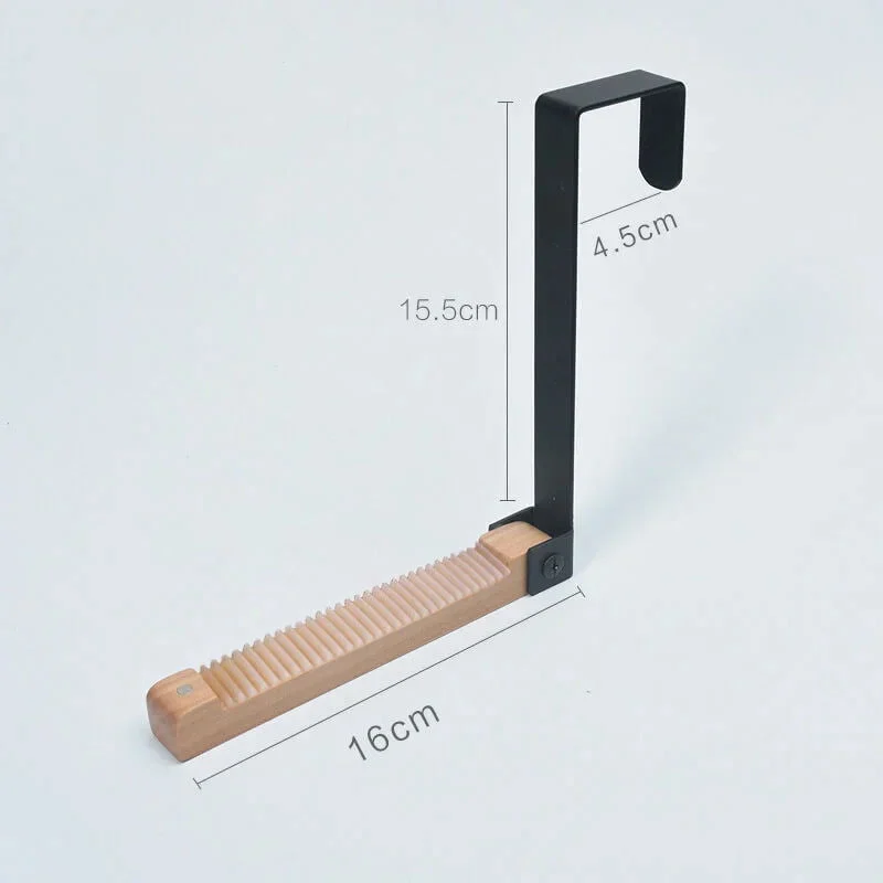 Foldable Wood Over The Door Hooks -  - #tag1#