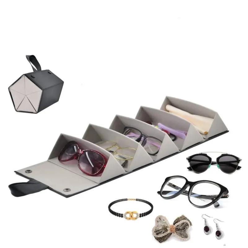 Folding Travel Glasses Case tag1