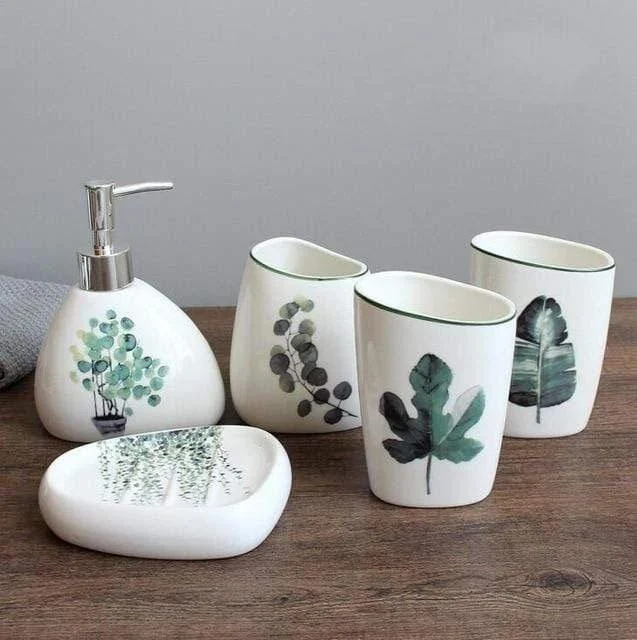 Foliage Bathroom Set -  - #tag1#
