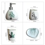 Foliage Bathroom Set tag1