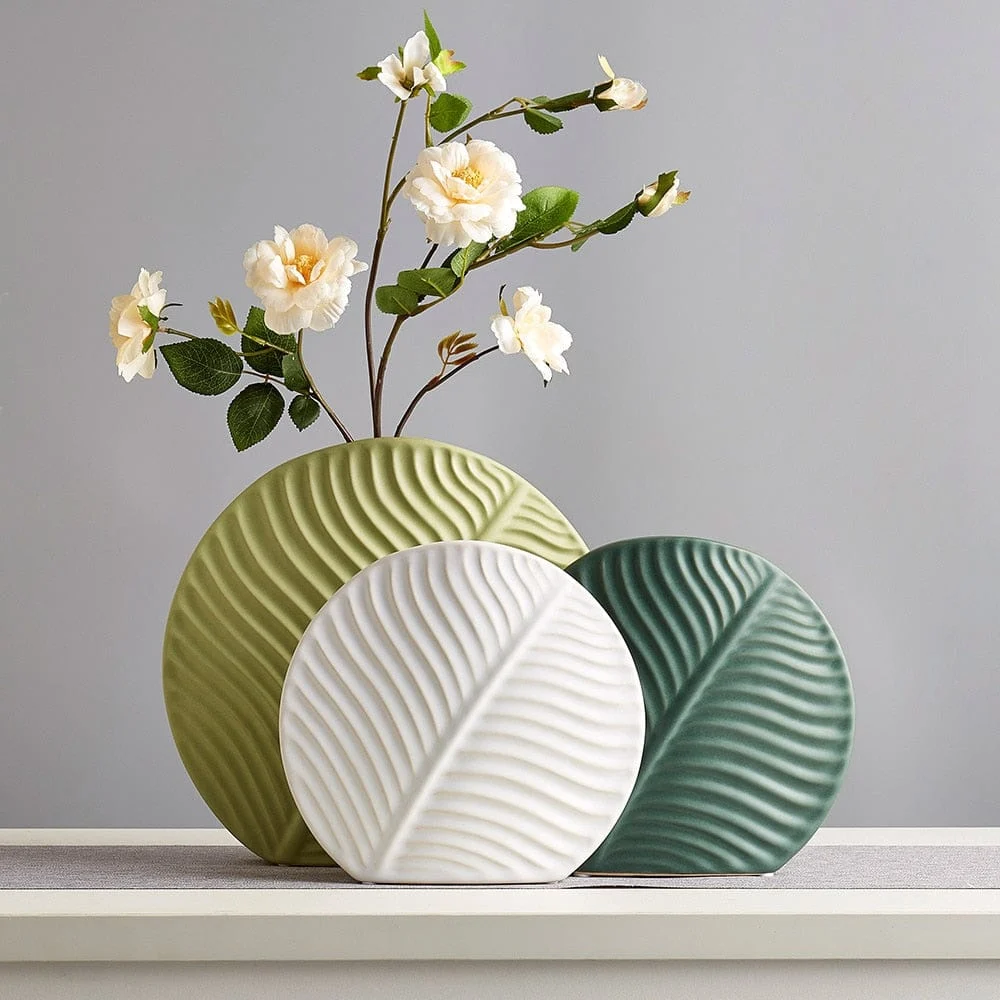 Foliage Round Vase -  - #tag1#