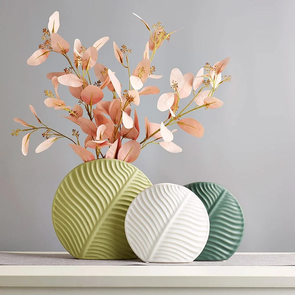 Foliage Round Vase -  - #tag1#