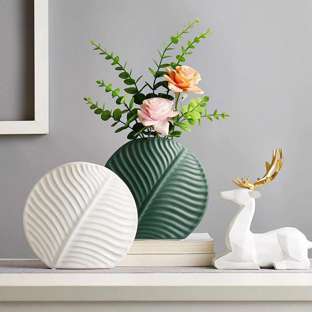 Foliage Round Vase -  - #tag1#