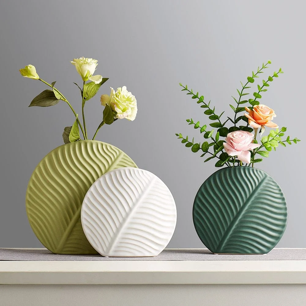 Foliage Round Vase -  - #tag1#