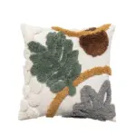 Foliage Tuft Pillow Cover tag1