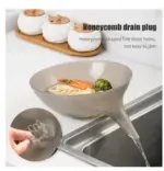 Food Drainer Basket Draino Silicone Multifunctional tag1