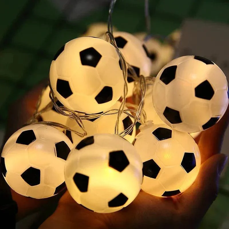 Football Design LED String Night Light Garland -  - #tag1#