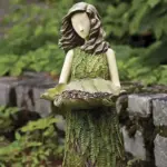 Forest Girl Bird Feeder tag1